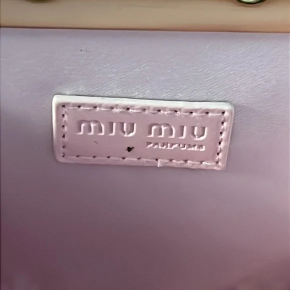 Miu Miu Parfums Glitter Coin/ cosmetics Purse